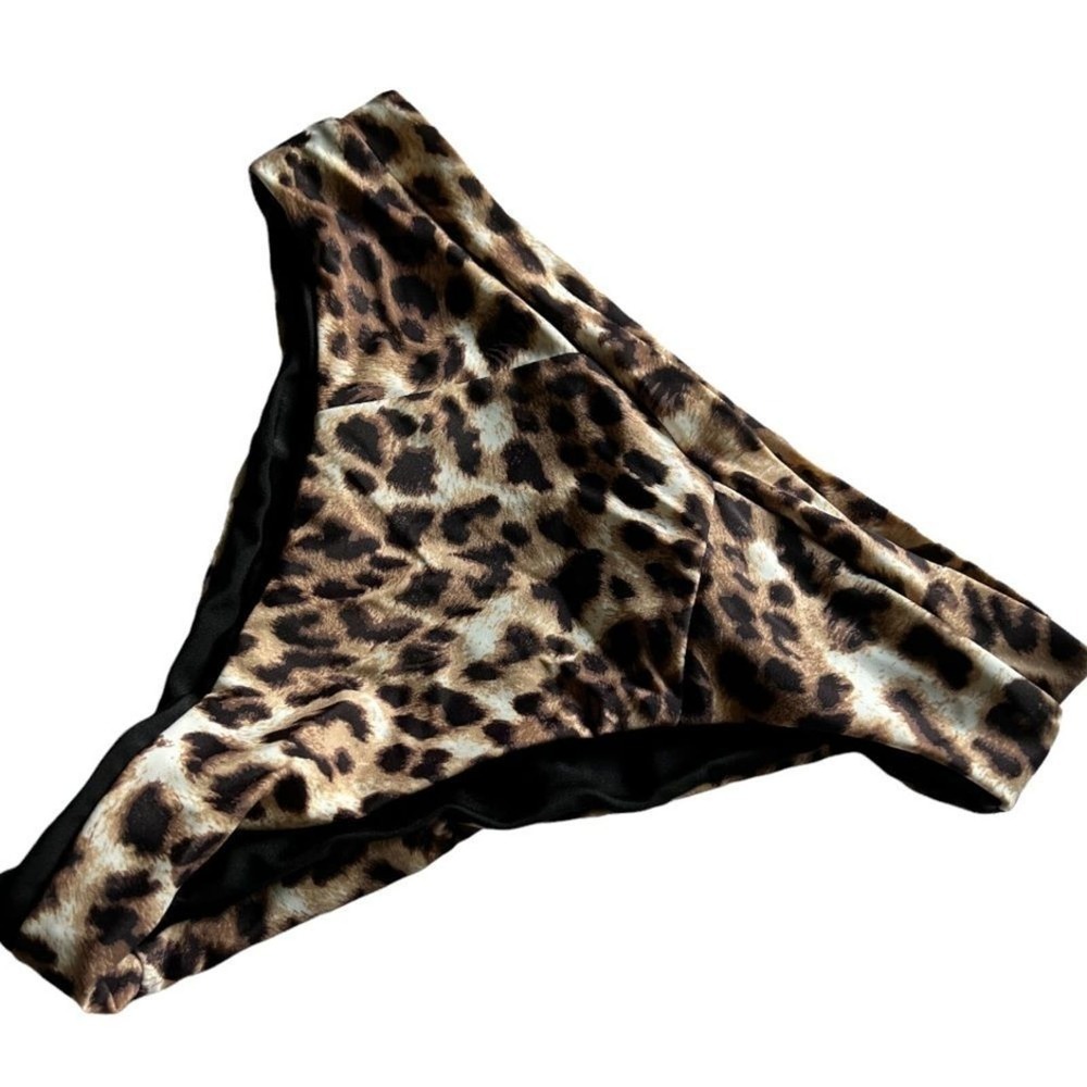 Beach Bunny Animal Print Bikini Bottom